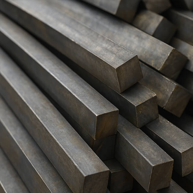 Stainless Steel 304/304L Square Bars for structural and industrial use