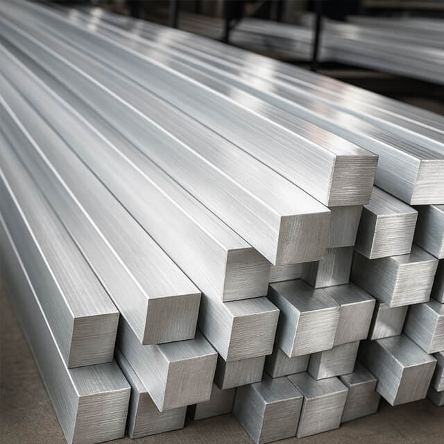 Stainless Steel 904L Square Bars for chemical and marine industrial use